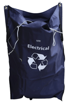 picture of Fentex Tidy Sack "Electrical" - Blue Vinyl - [FN-TSEL/BL]
