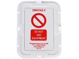 Picture of Scafftag RFID Tagged Omnitag Portrait Holders - Pack of 10 RFID Enabled Portrait Omnitag Holders & 1 Permanent Pen - [SC-SAF-OTH-(P)-10-BOXED]