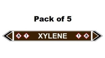 picture of Flow Marker - Xylene - Brown - Pack of 5 - [CI-13491]