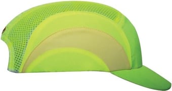 Picture of JSP - HardCap A1+&trade; with Short 5cm Peak  - Hi-Vis Yellow - [JS-ABS000-001-500]