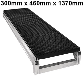 picture of Slingsby Foundation Modular Work Platform System - Diamond Plate - 300mm x 460mm x 1370mm - [SLB-429370] - (LP)