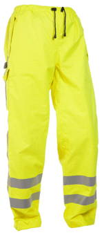Picture of Hydrowear Miami Multi SNS Hi-Vis Waterproof Trouser - Saturn Yellow - BE-HYD073600SY