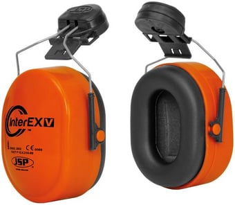 Picture of JSP - InterEXV Helmet Mounted Ear Defenders - SNR 28 - [JS-AEK020-001-600] - (DISC-R)