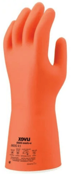 picture of Uvex U-Chem 3500 Chemical Protection Gloves Orange - TU-60188