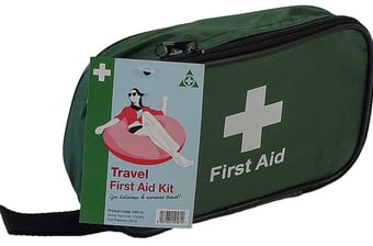 picture of Travel First Aid Kit -56 Individual Items - In A Soft Nylon Case - [SA-KR110]