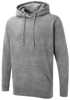picture of Uneek UX4 The UX Hoodie - Heather Grey - UN-UXX04-HG