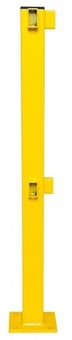 picture of BLACK BULL MD Railing System 90 degree Corner Post 1,000mmH Indoor Use - Powder Coated - Yellow - [MV-194.29.694]