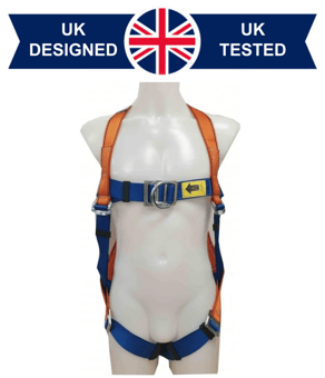 picture of Aresta Double Point Safety Harness with Chest D-ring - Standard Buckle - [XE-AR-01024S]