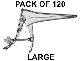 picture of Ultraspec Screening Vaginal Speculum - Large - Clinically Clean - 120 Pack - [VC-9134]