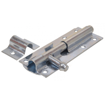 Picture of ZP Straight Tower Bolt - 100mm (4") - Pack of 10 - [CI-DB52L]