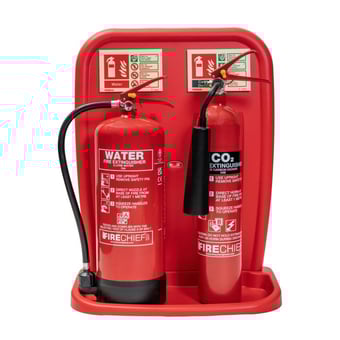 Picture of Firechief FDSEB Double Stand & Extinguisher Bundle - [HS-134-1027]