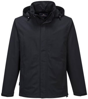 Picture of Portwest - Men's Corporate Shell Jacket - Black - [PW-S508BKR]