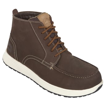 Picture of Himalayan - Vintage Brown Nubuck Sneaker Style Safety Boot - BR-4415