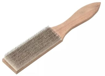 picture of Lessman Steel File Cleaning Brush - 250mm - [TB-LES037201]