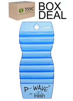 picture of P-Wave Eco Hang Tag Air Freshener Cotton Blossom - Box of 12 - [IH-PWVWZHT72CB]