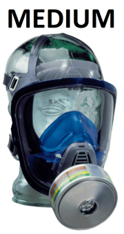 picture of MSA - Advantage 3121 - Full Facepiece Respirator - RD40 - Medium - [MS-10027723]