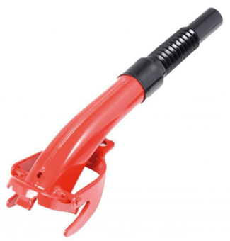 picture of Flexi Metal Fuel Can Spout Red - [HC-MPMD5065] -  (DISC-R)