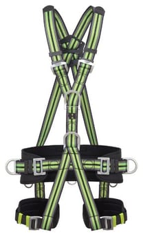 Picture of Kratos Suspension 5 Points Body Harness with Work Positioning Belt - [KR-FA1021300]