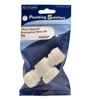 Picture of Speedfit - 15mm Emergency Shut Off Tap  -  CTRN-CI-PA382P