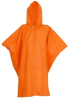 picture of Yoko - Promo Rain Poncho - 100% Polyester - Orange - [YO-HSV740-OR]