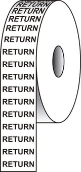 Picture of Spectrum Pipeline Tape - RETURN (50mm x 33m) - SCXO-CI-13508