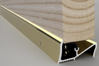 picture of WARMSEAL - 914mm Gold Effect Weathersill - For Gap 25mm - [CI-G15201]