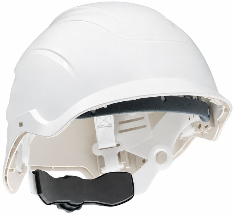 Centurion Nexus E:Protect Non-Vented Helmet - Stone White - Wheel Ratchet - [CE-9969347]
