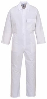 Picture of Portwest Standard Coverall - Regular Leg - White - PW-2802WHR