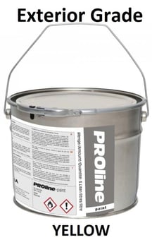 picture of Proline Floor Paint - Exterior Grade - 5 litre Tins - Yellow - [MV-263.25.624]
