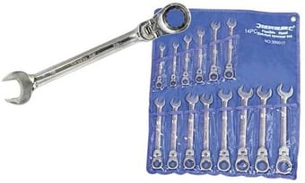 Picture of 14 Piece Flexible Head Ratchet Spanner Set - [SI-399017]