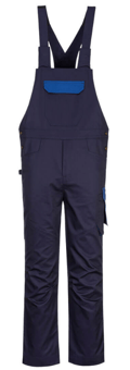 picture of Portwest PW2 Bib and Brace Navy/Royal Blue - PW-PW243NRR