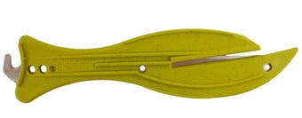 picture of F600M Fish Value Metal Detectable Safety Knife - Yellow - [KC-F600M-YELLOW]