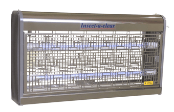 picture of Insect-a-clear Nano H5 LED in Stainless With Shatter Resistant Lamps - [BP-FHN5SS]