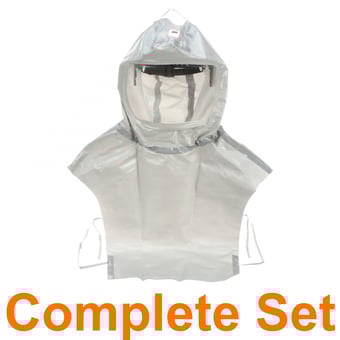picture of 3M Versaflo Chemical Hood Assembly with Premium Reusable Head Suspension and Inner Shroud - [3M-S-855-E]