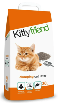 picture of Kitty Friend Clumping Cat Litter 20L - [CMW-KFCCL1]