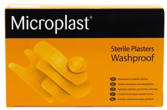 picture of Microplast - Washproof Sterile Spot Plasters - 2.2 cm - Box of 100 - [CM-86928]