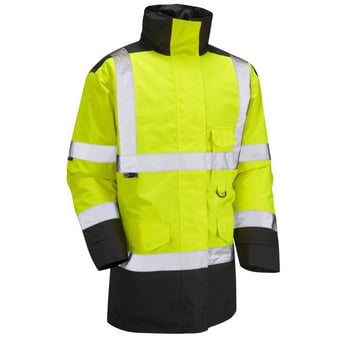 picture of Tawstock - Yellow/Bottle Hi-Vis Anorak - LE-A01-Y/BT