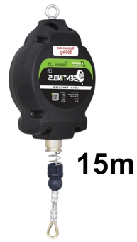 picture of Kratos Load Arrester Block With Galvanized Steel 15m Wire Rope -  Max. 500kg - [KR-LA1050015]