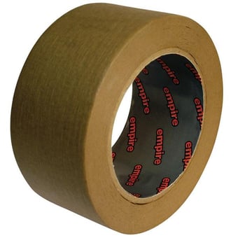 Picture of Brown Economy Crepe Paper Tape - 48mm x 50mtr - [EM-112248X50]