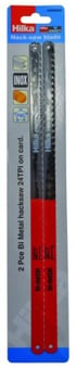 Picture of Hilka - 300mm Bi Metal Hacksaw Blades 24 TPI - Pack of 2 - [CI-BL02P]