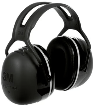 Picture of 3M Peltor X5 Headband Earmuffs 37 dB - Black - [3M-X5A]