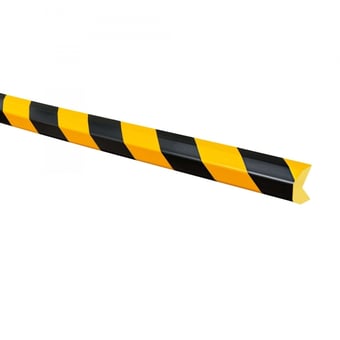 Picture of Moravia 1000mm Yellow/Black Self Adhesive Traffic-line Edge Protection - Trapeze 40/35mm - [MV-422.29.433]