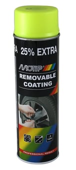 Picture of Motip Sprayplast Removable Coating - Yellow Glossy 500ml - [SAX-M04310]