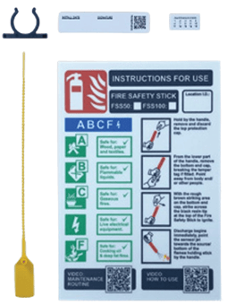 picture of PRO3 Upgrade Kit With Rigid Photoluminescent Sign - [FSS-PRO3-UP]