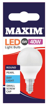 picture of Maxim - 40W - LED Pearl Cool Day Light - Small Edison Screw Cap - [PD-40MLRSESDL5X10]