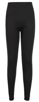 picture of Portwest B125 - Women's Thermal Trousers Black - PW-B125BKR