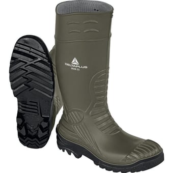 picture of Delta Plus Iron PVC Safety Wellingtons Boots S5 SRC - LH-IRONS5KA