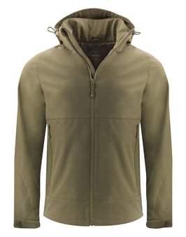 picture of James Harvest Lodgetown Softshell Jacket - Moss Green - BT-HAR2131042-H704