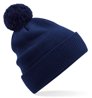 picture of Beechfield Organic Cotton Snowstar Beanie - Oxford Navy Blue - [BT-B450N-ONA]