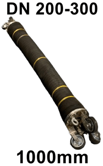 picture of Pipe Doctor Wheeled Packer 1000mm - DN200/DN300 - 2 Inch Flowthrough - [S1-PDWP20/30/10] - (LP)